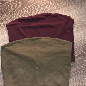 2 GARAGE tube tops